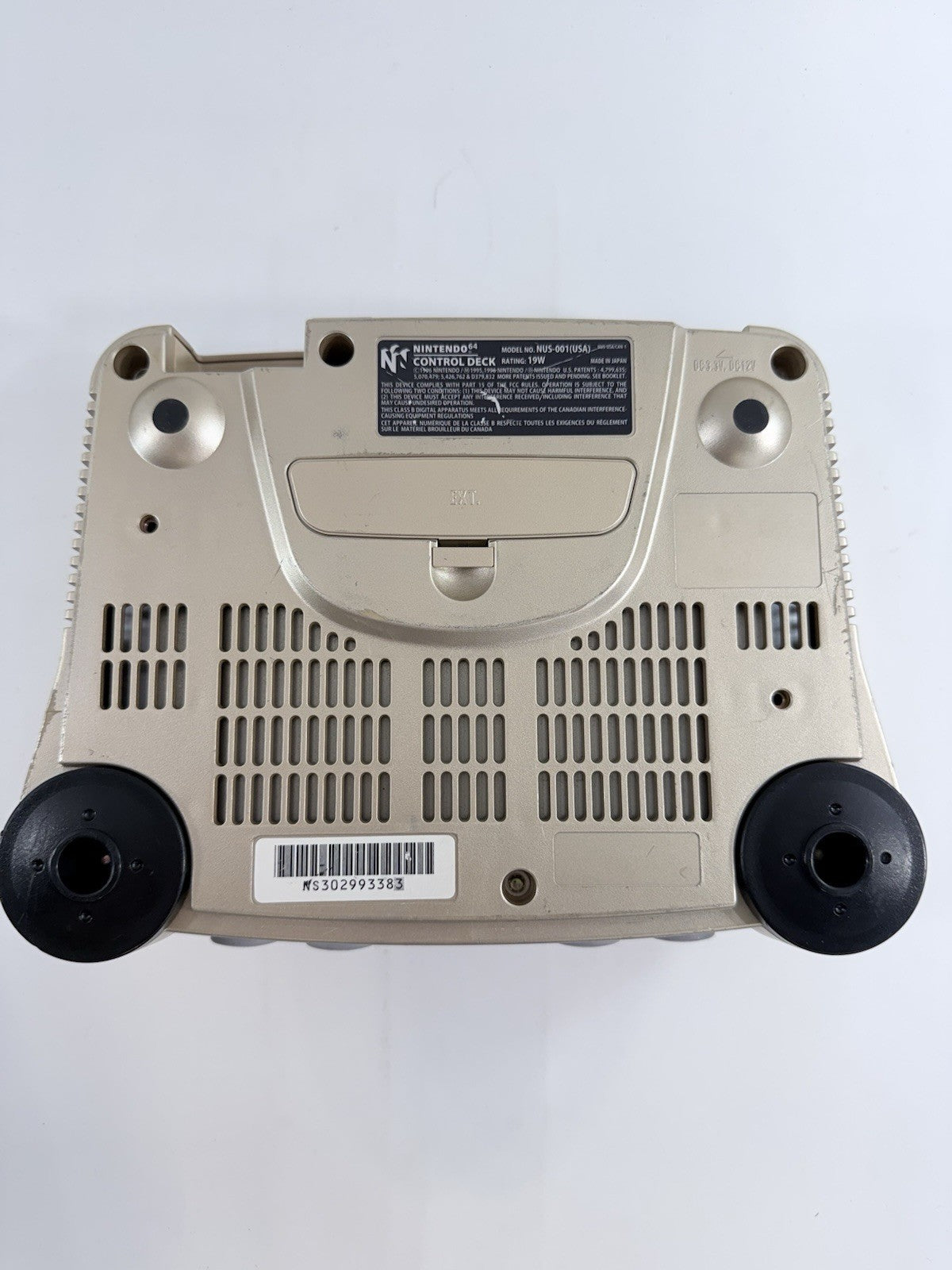 Nintendo 64 Toys 'R Us Exclusive Gold Console NUS-001 - Tested and Working