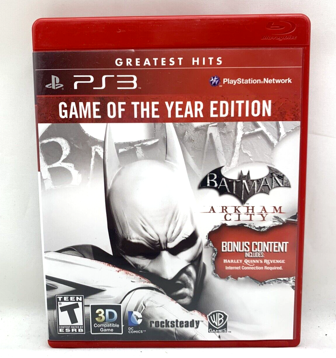 Batman: Arkham City - Game of the Year Edition (PlayStation 3, 2012) - Tested