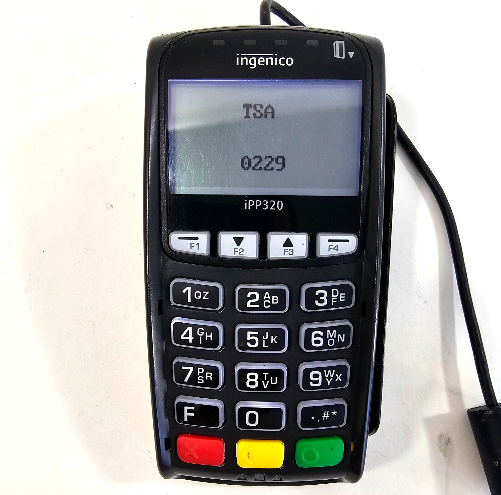 Ingenico iPP320 Payment Terminal with Power Supply and Connector Cable - Tested