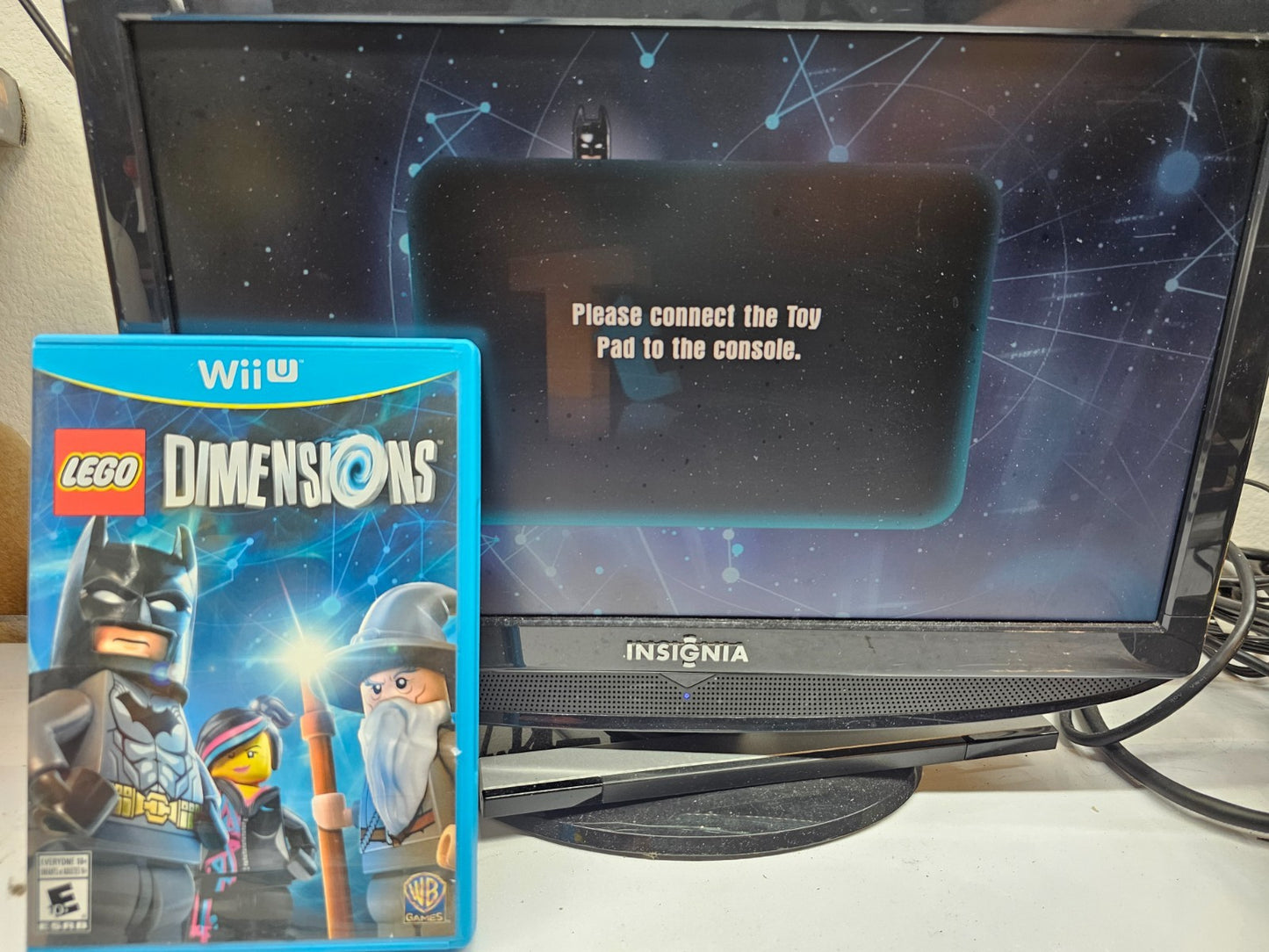 Lego Dimensions (Nintendo Wii U, 2015) Game and Case  - Tested And Working