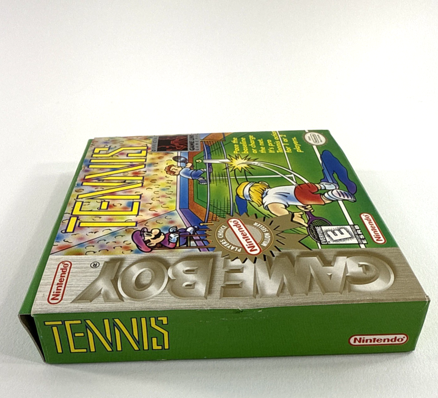 Tennis (Nintendo Gameboy, 1989) Game Box Manual Inserts - Tested and Working