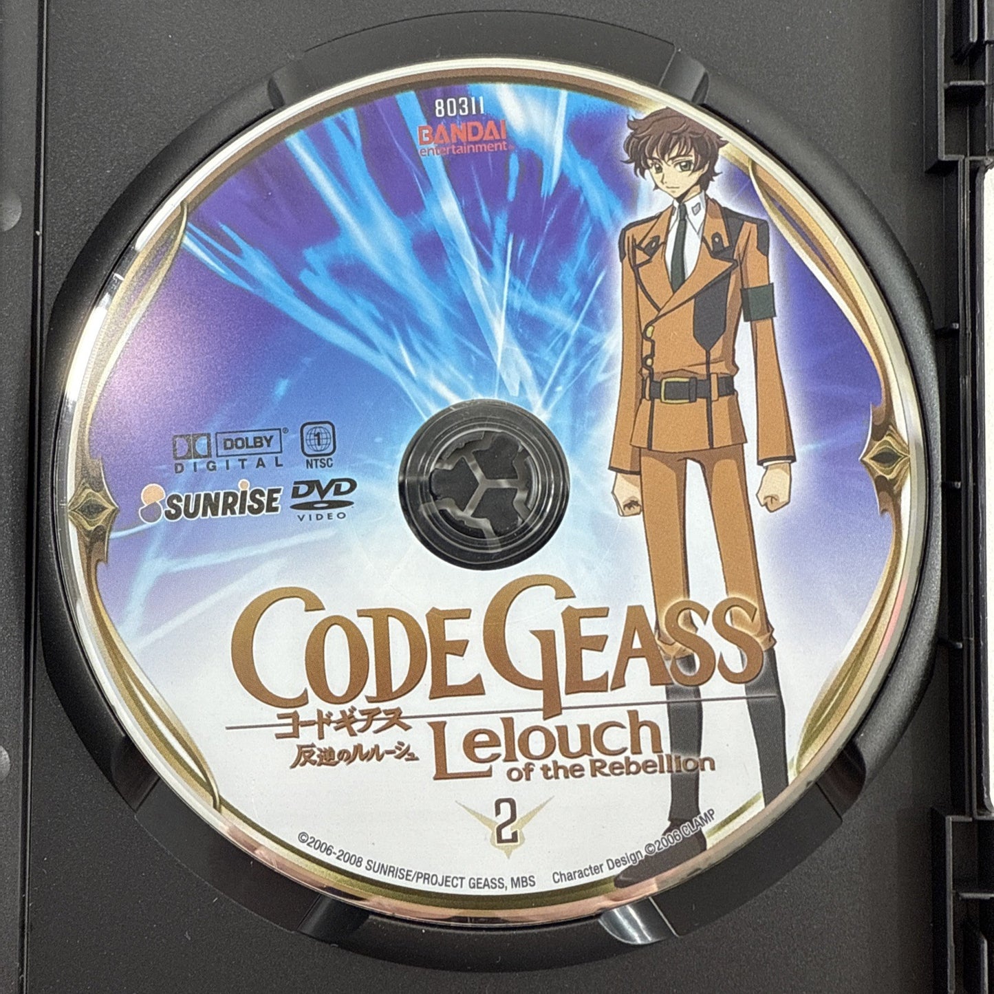 Code Geass: Lelouch of the Rebellion - Part 1 (DVD, 2008, 2-Disc Set) - Tested