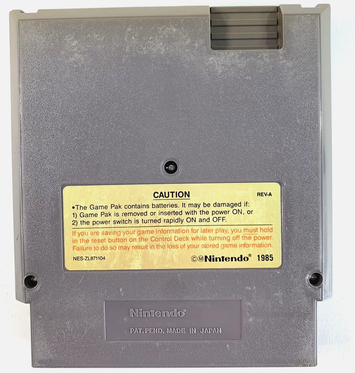 Cyber Stadium Series Base Wars (Nintendo NES, 1991) Game Cartridge - Tested