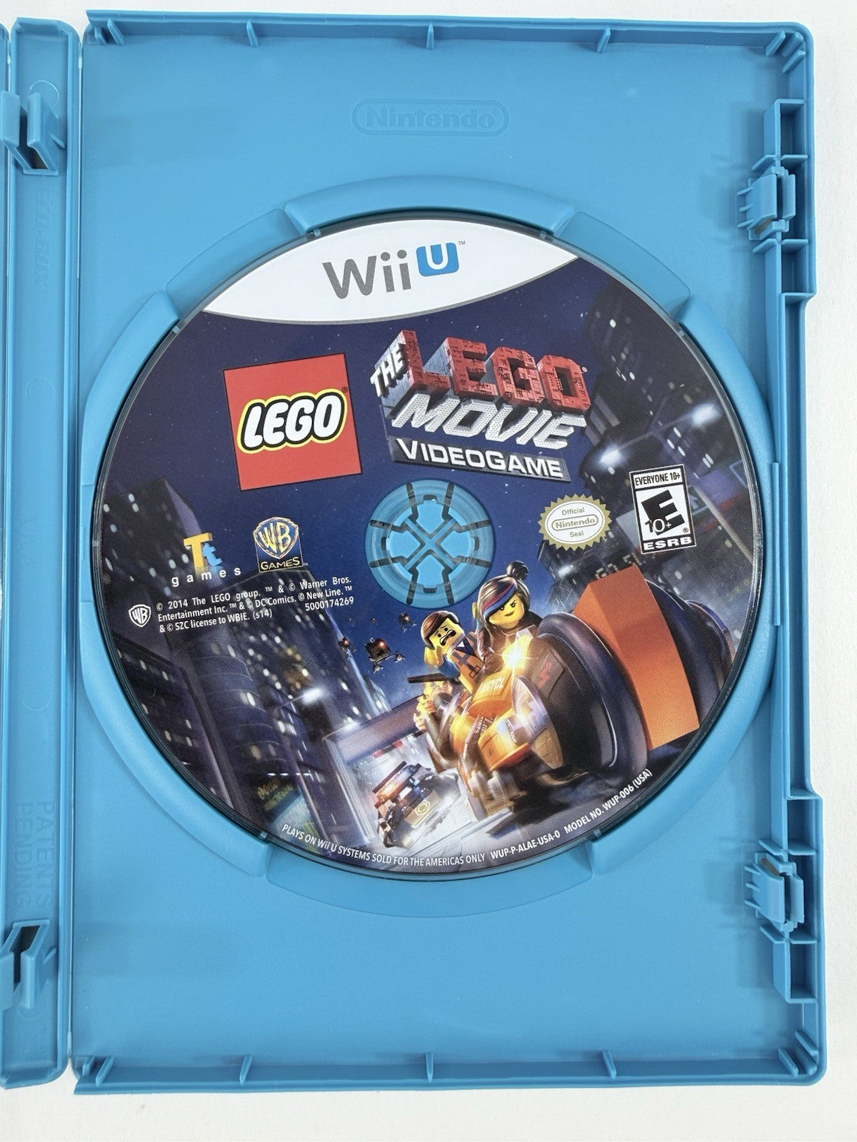 The LEGO Movie Videogame (Nintendo Wii U, 2014) Game Case Manual - Tested