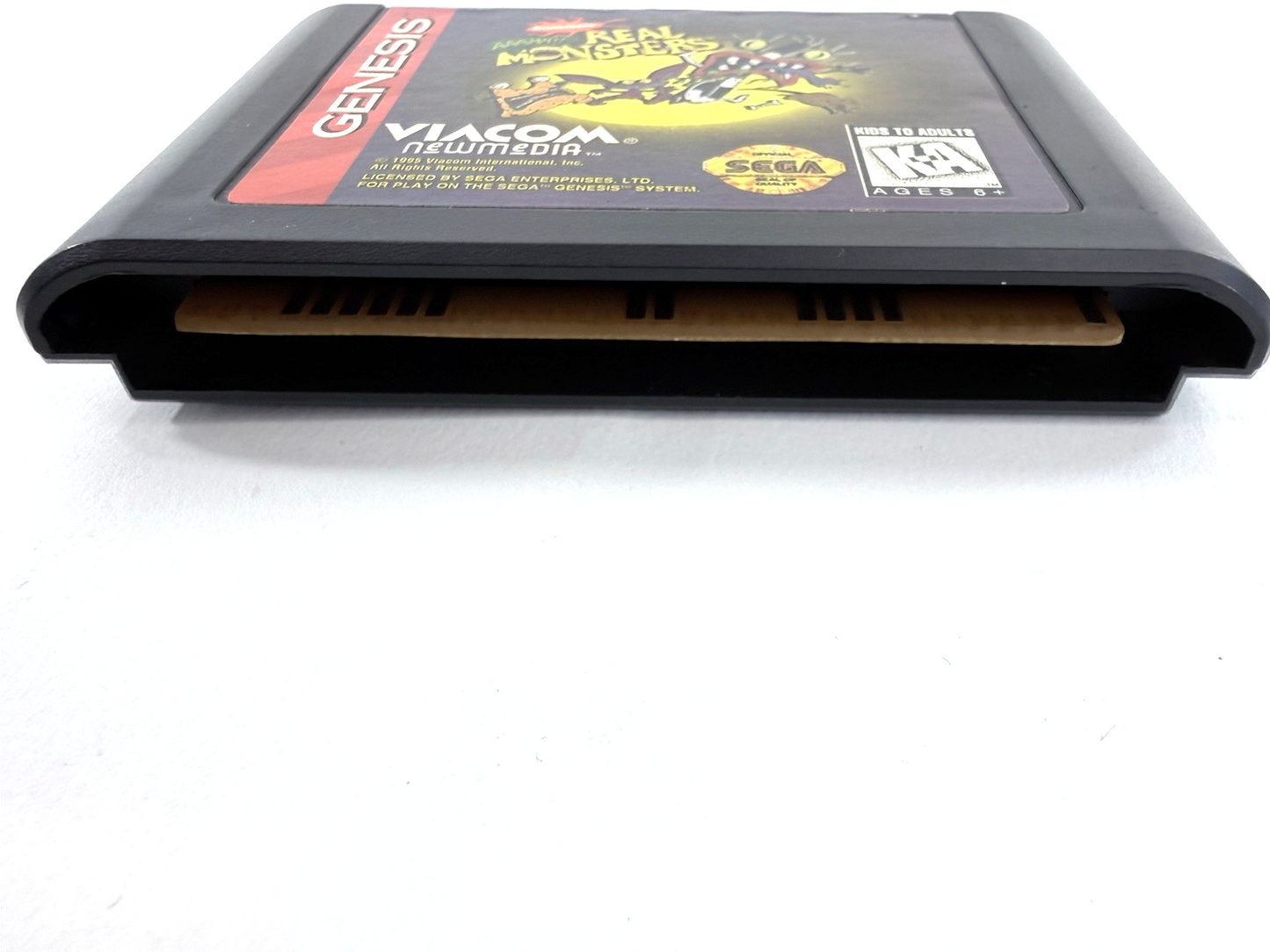 AAAHH Real Monsters (Sega Genesis, 1995) Game Cartridge - Tested and Working