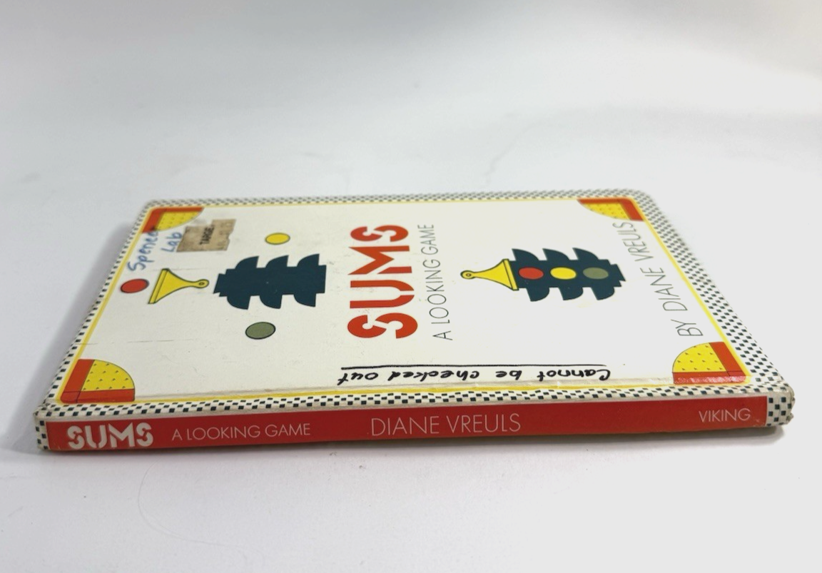 Sums: A Looking Game by Diane Vreuls (Hardcover, 1977) First Edition