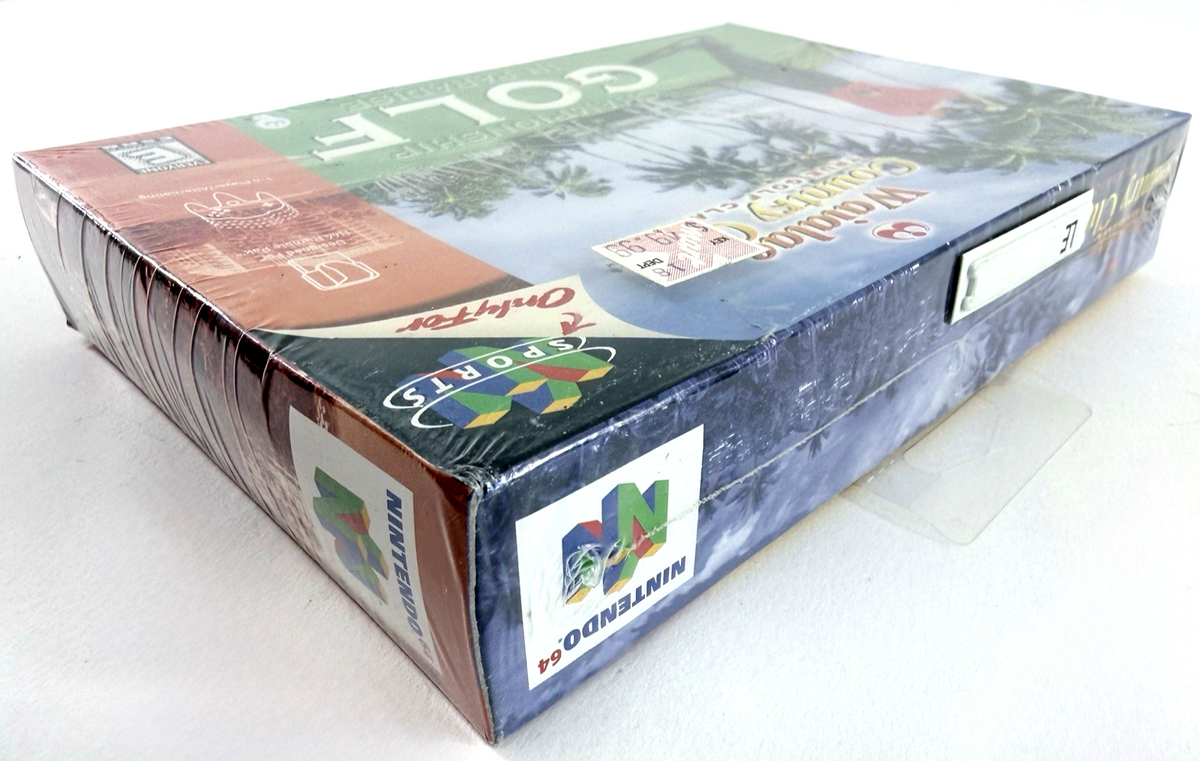 True Golf Classics: Waialae Country Club (Nintendo 64, 1998) Sealed - Some Wear