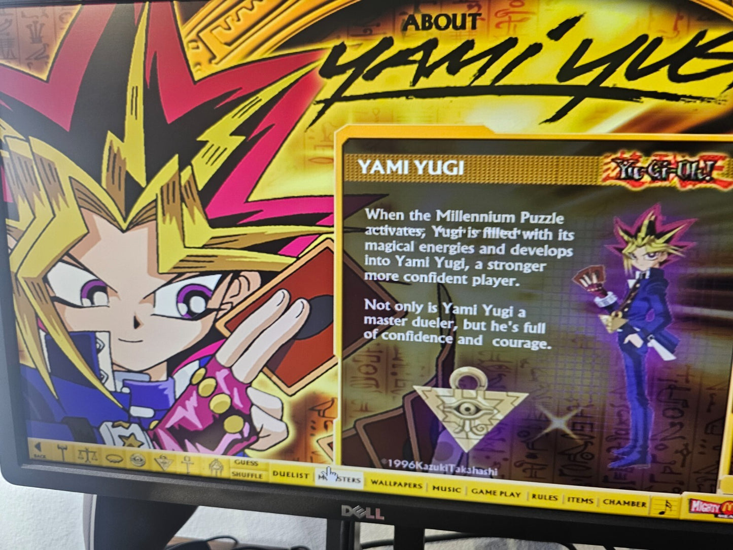 Yu-Gi-Oh! McDonald's Mighty Kids Meal Yami Yugi Music To Duel By CD (No Cards)