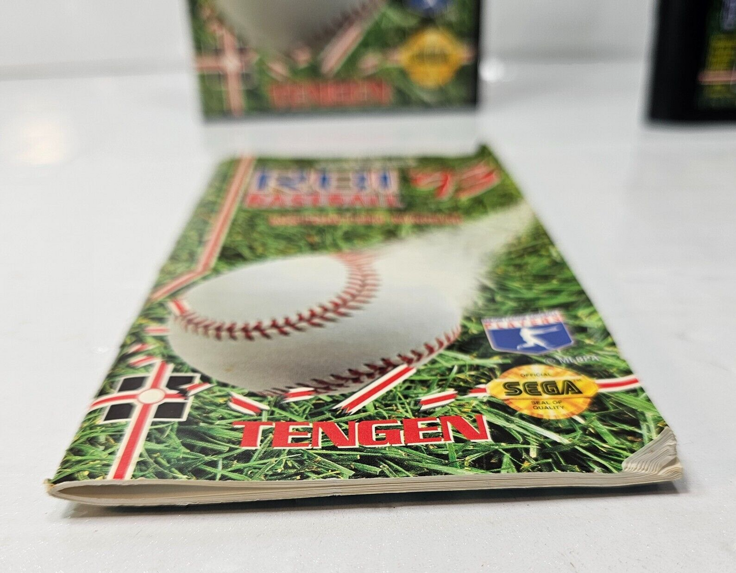 R.B.I. Baseball '93 (Sega Genesis, 1993) Game Case Manual