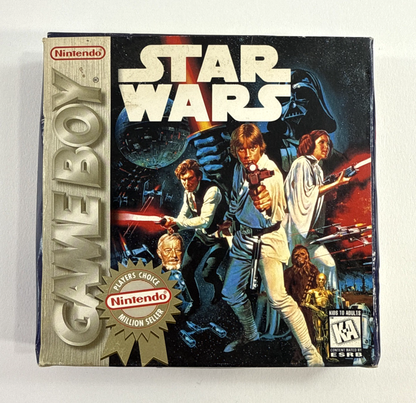 Star Wars (Nintendo Gameboy, 1996) Game Box Manual Inserts - Tested and Working