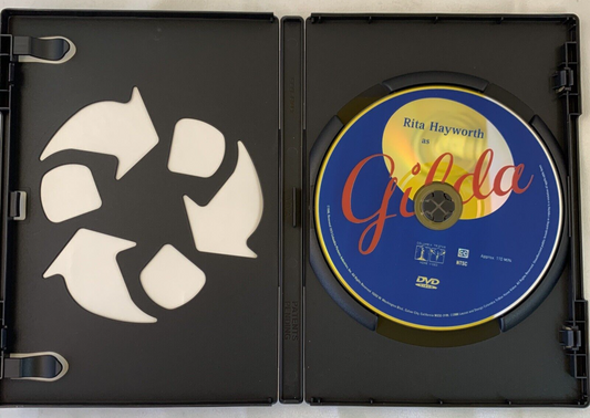 Gilda (DVD, 2000) 1946 Rita Hayworth Film - Tested and Working