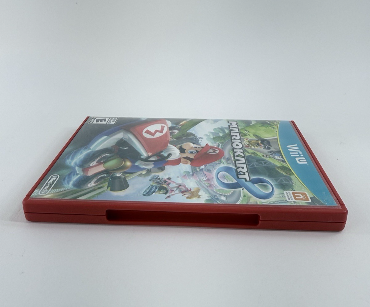 Mario Kart 8 (Nintendo Wii U, 2014) Game Case Manual Insert - Tested and Working