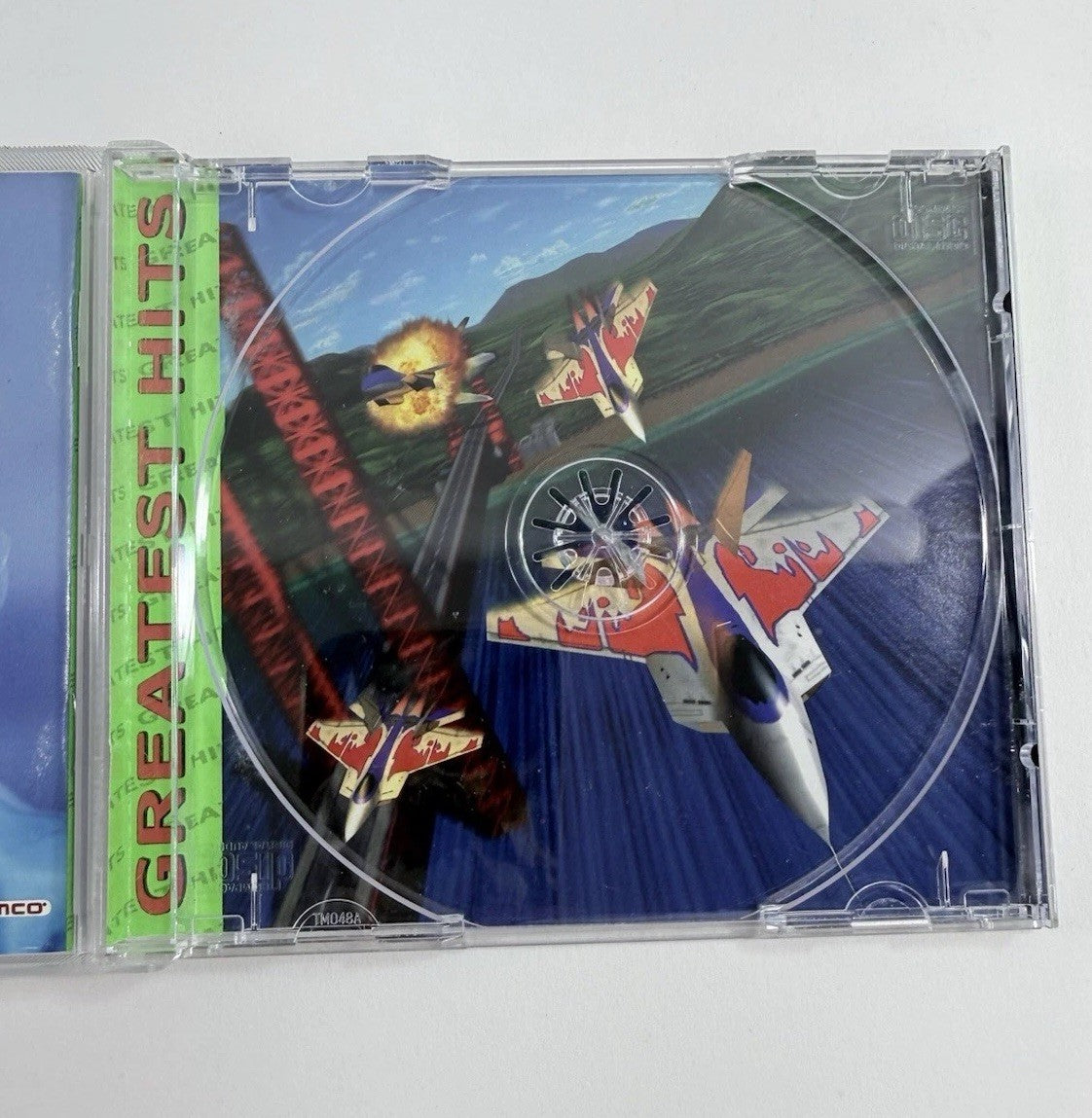 Air Combat (Sony PlayStation 1, 1995) Game Case Manual Registration - Tested