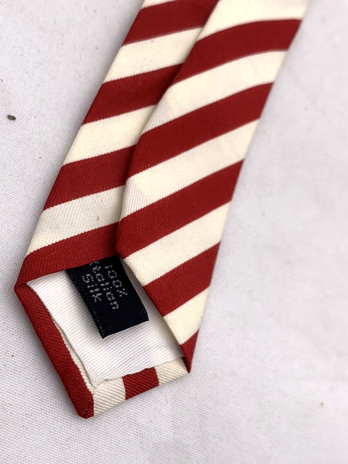 Cambridge Classic Mervyns 62” Stars And Stripes Italian Silk Necktie