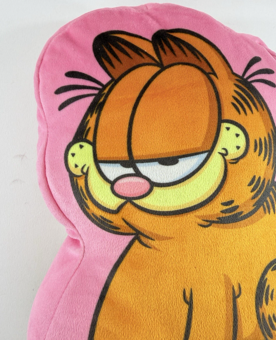 Paws Inc. 2023 10” Garfield Sitting Cat Plush Throw Pillow
