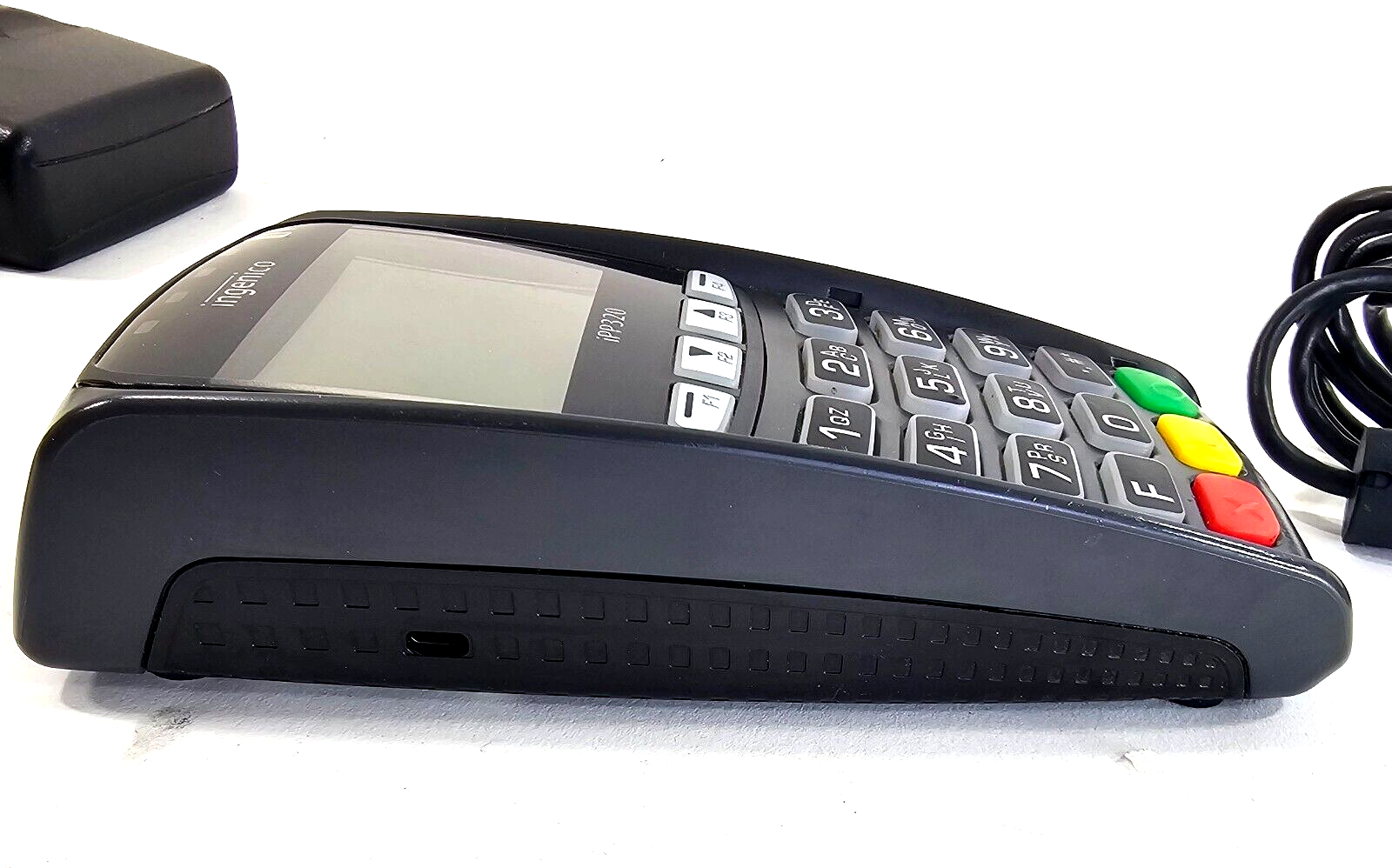 Ingenico iPP320 Payment Terminal with Power Supply and Connector Cable - Tested
