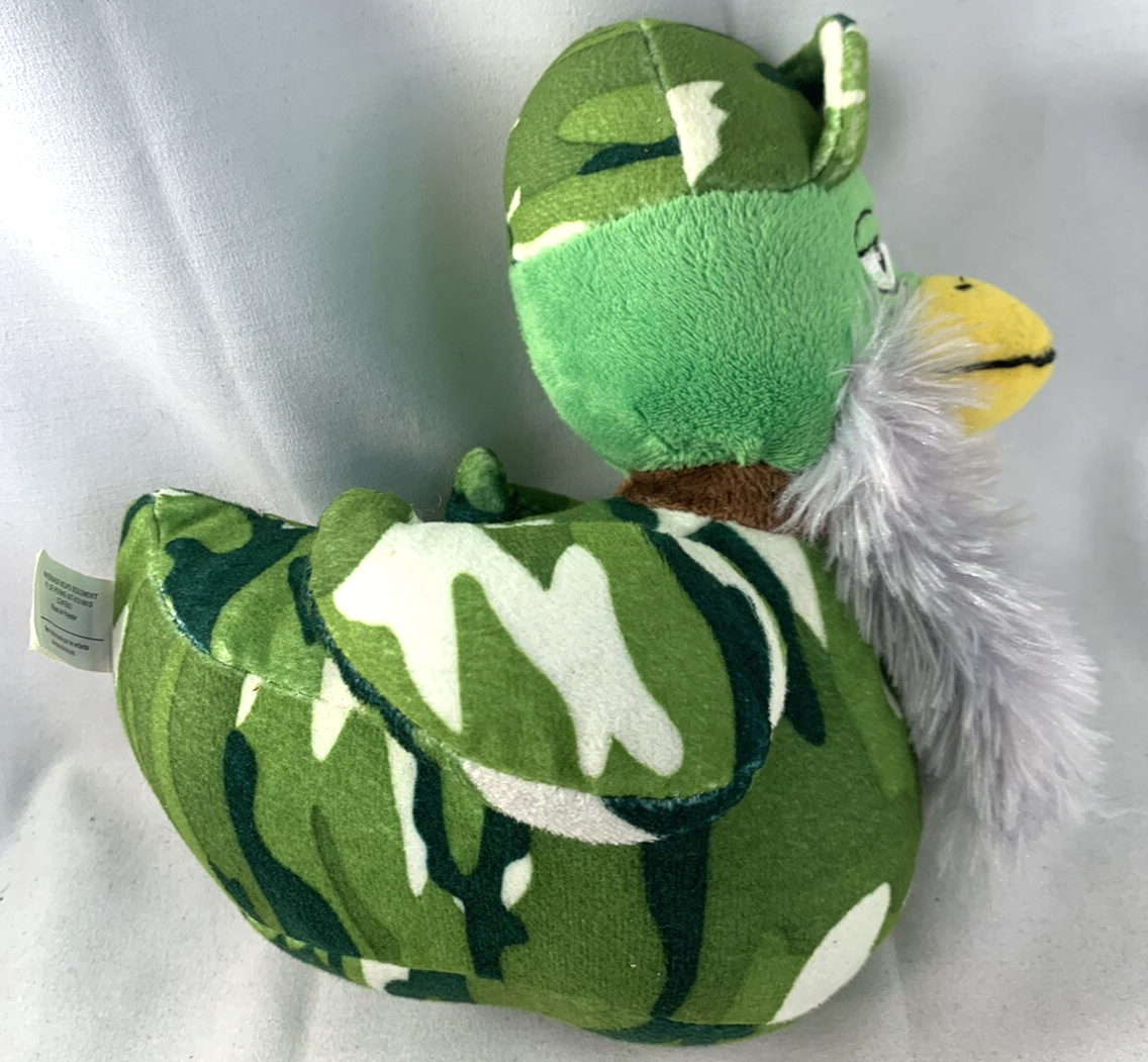 Namco Duck Dynasty Green Camo 8" Uncle Si Duck Stuffed Plush with Tags