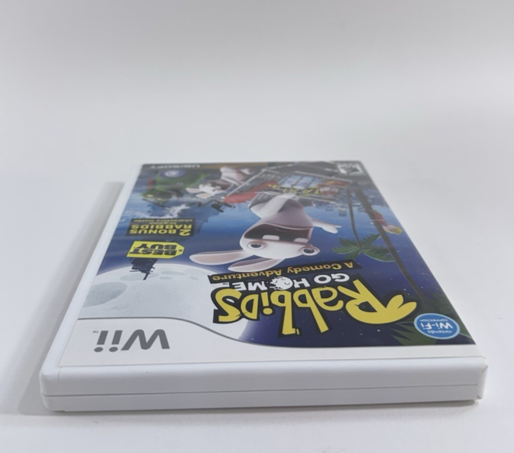 Rabbids Go Home (Nintendo Wii, 2009) Game, Case, Manual, and Insert - Tested