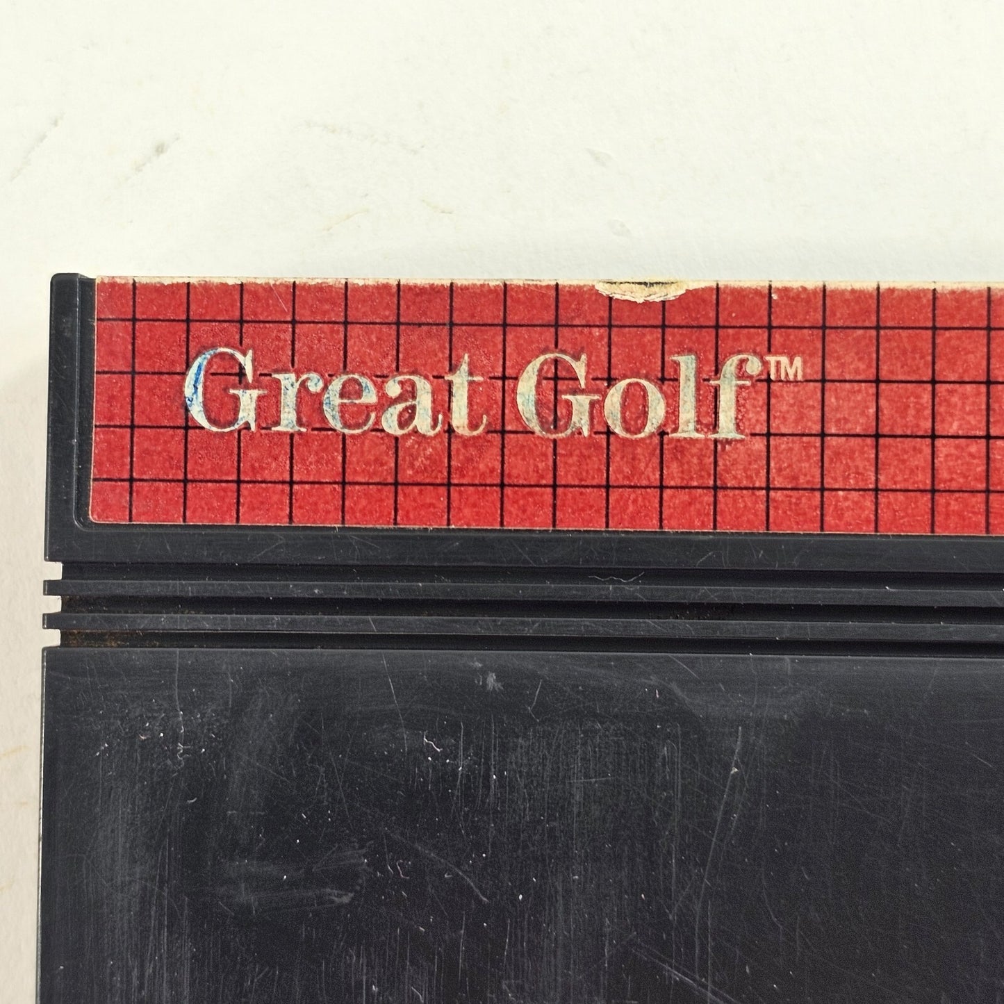 Great Golf (Sega Master System, 1987) Game and Case - Tested