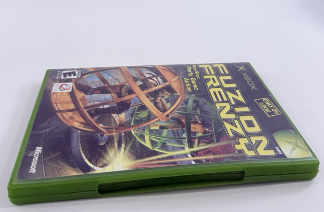 Fuzion Frenzy (Microsoft Xbox, 2001) Game Case Manual Micosoft Insert - Tested