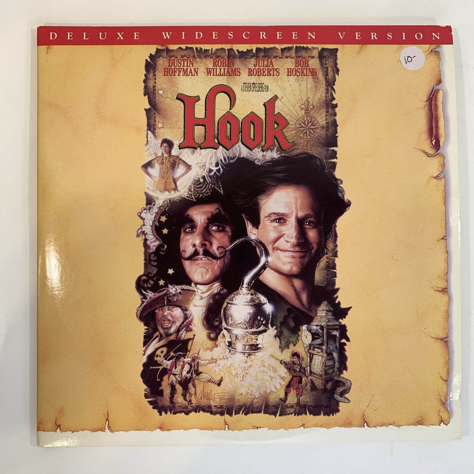 Hook Deluxe Edition (Laserdisc Bundle) Peter Pan 30th Anniversary Ed. - Tested