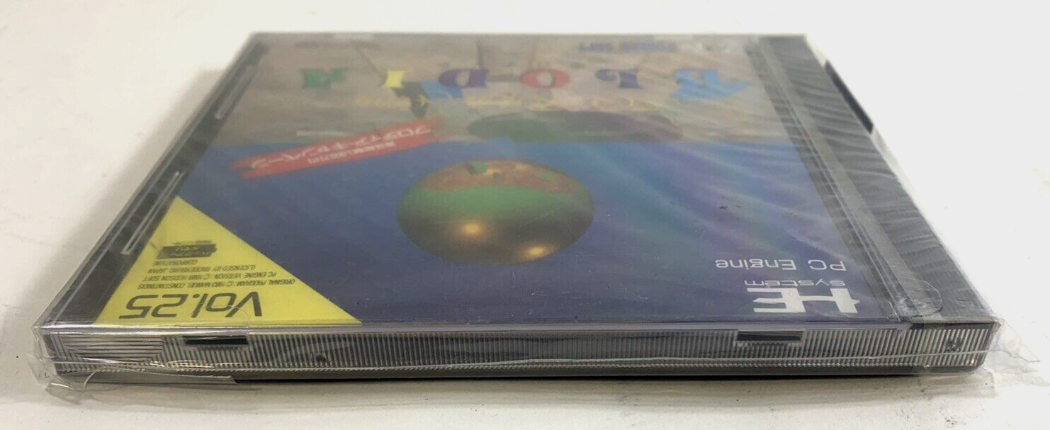 BLODIA (PC Engine, 1990) Turbografx-16 HuCard Japan - New, Factory Sealed