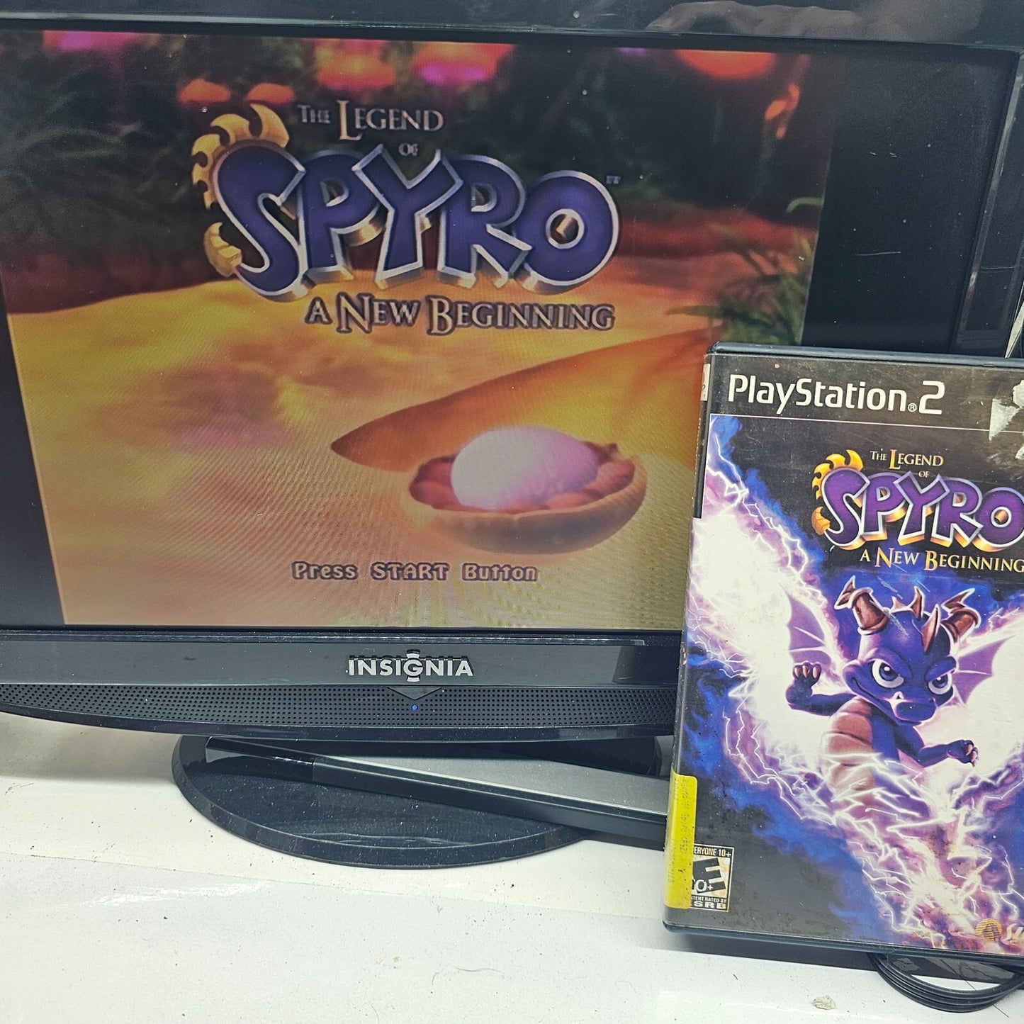 The Legend of Spyro: A New Beginning (PlayStation 2, 2006) Game Case Manual