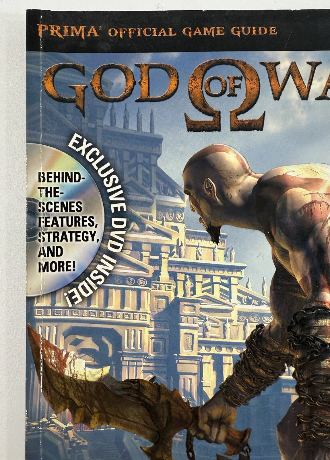God of War : Prima Official Game Guide with DVD (2005, Prima)