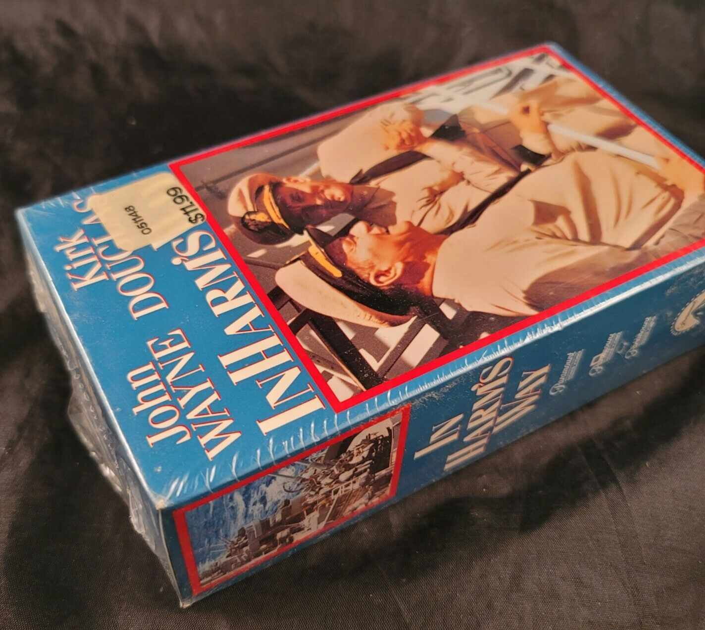 In Harms Way (VHS, 1990) 2 Tape Set - John Wayne - New, Factory Sealed