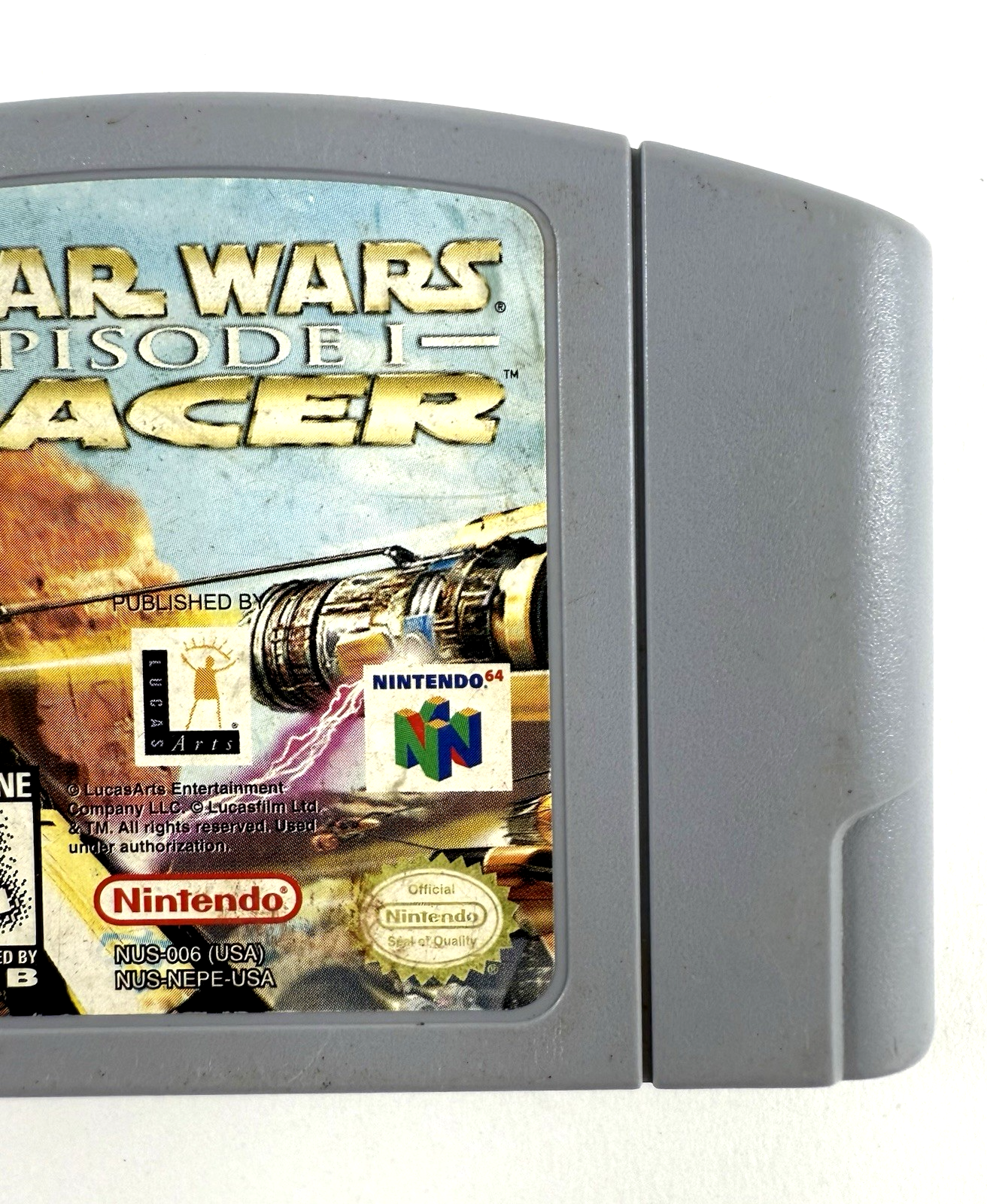 Star Wars Episode 1 Racer (Nintendo 64, 1999) Game Cartridge - Tested & Working