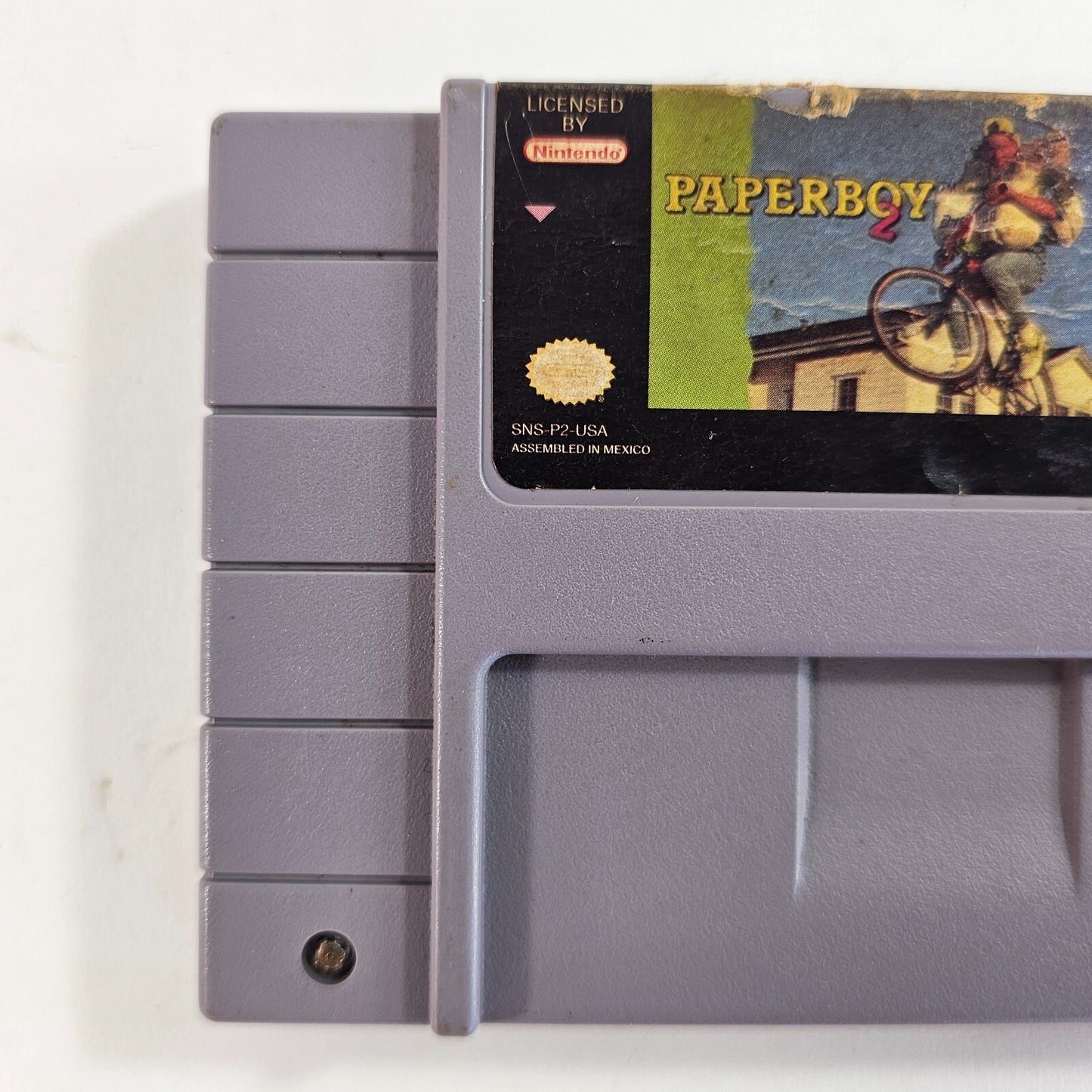 Paperboy 2 (Super Nintendo Entertainment System, 1991) Game Cartridge - Tested