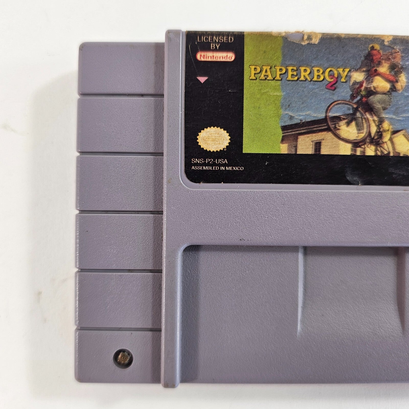Paperboy 2 (Super Nintendo Entertainment System, 1991) Game Cartridge - Tested
