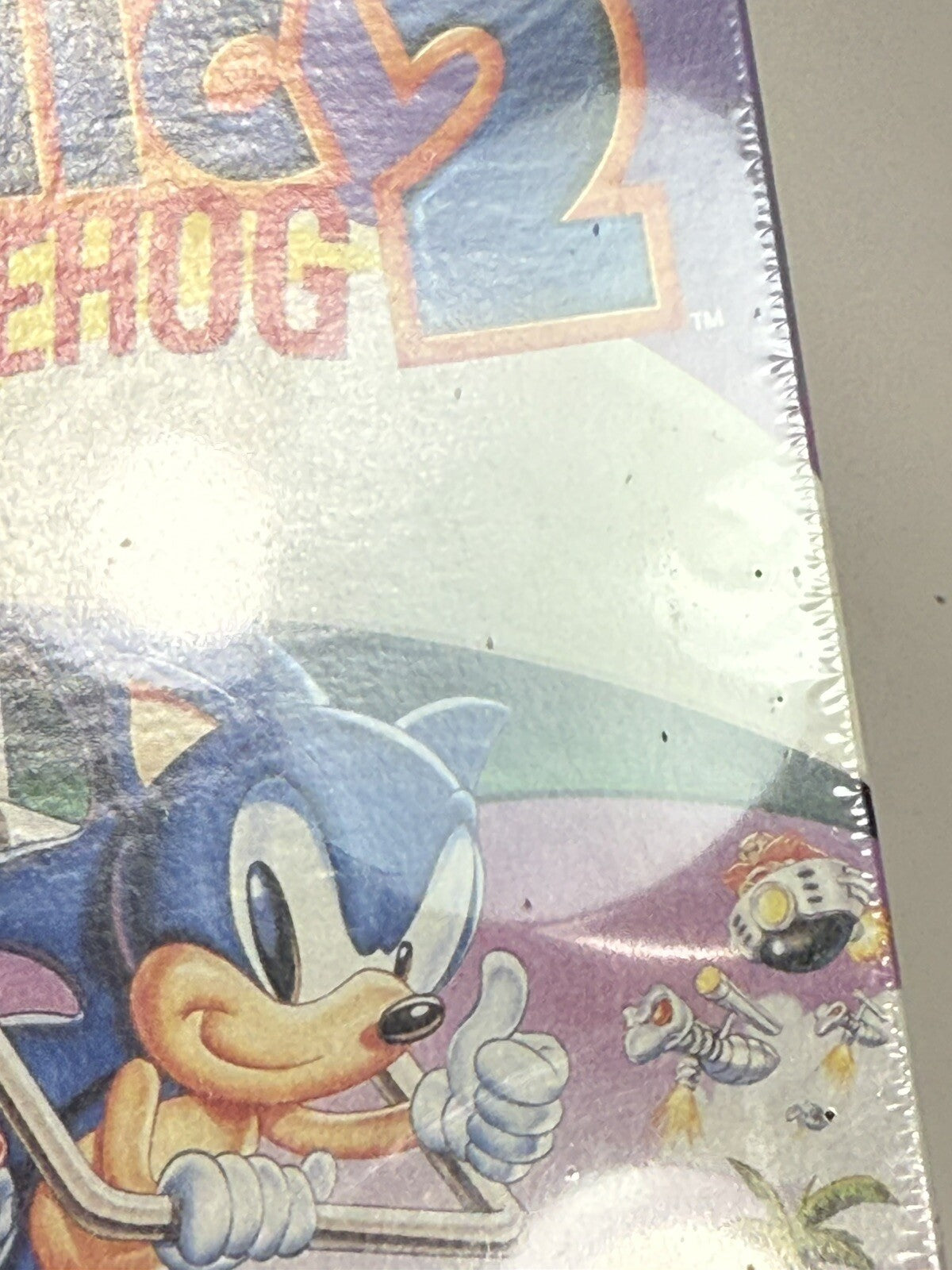 Sonic the Hedgehog 2 (Sega Game Gear, 1992) New, Factory Sealed