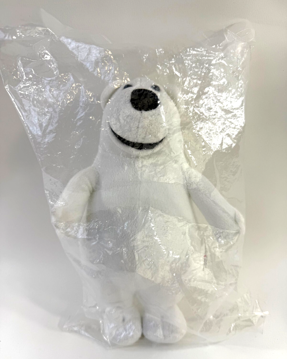 Promotional White Bear Mitsubishi Suzuki 10" Plush -New, Factory Sealed
