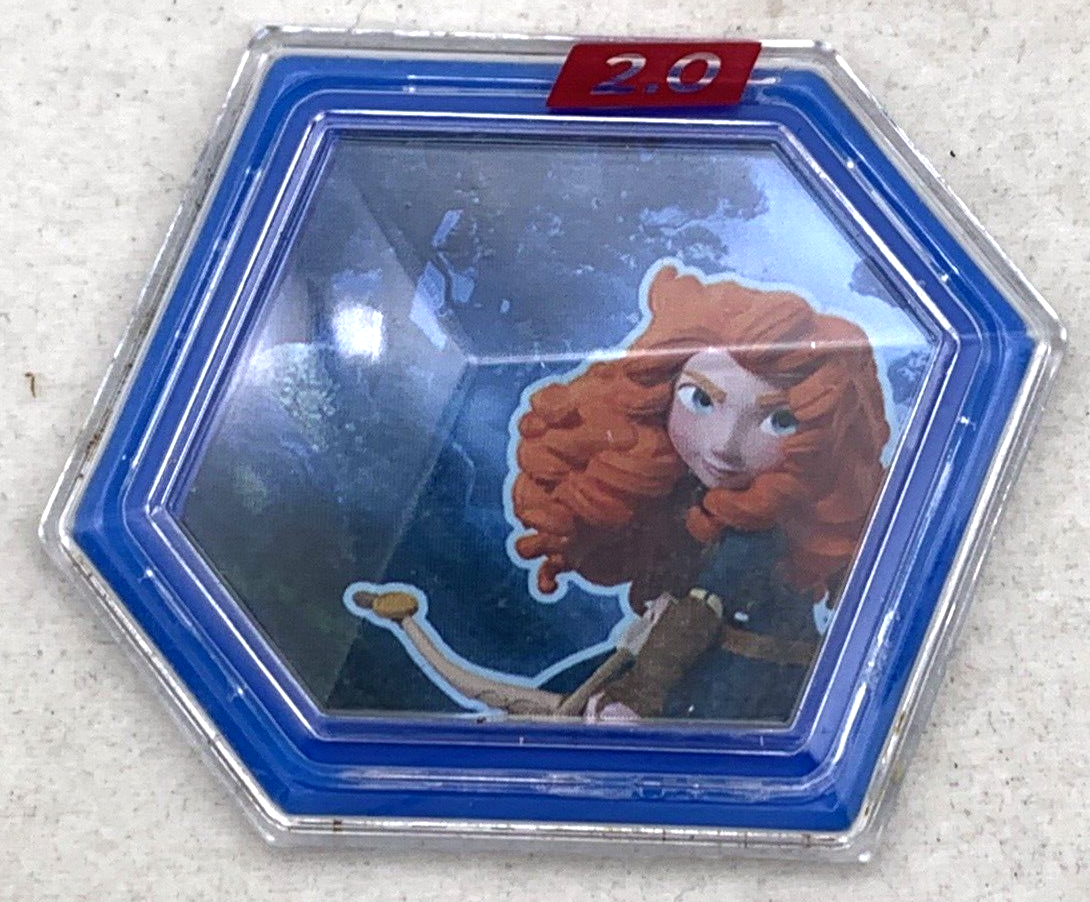 Disney Infinity 2.0 Edition Merida Action Figure And Brave Forest Disc