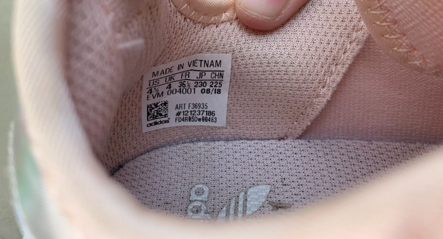 adidas Iniki Runner Icey Pink 2017 Size 4.5 Training Shoes