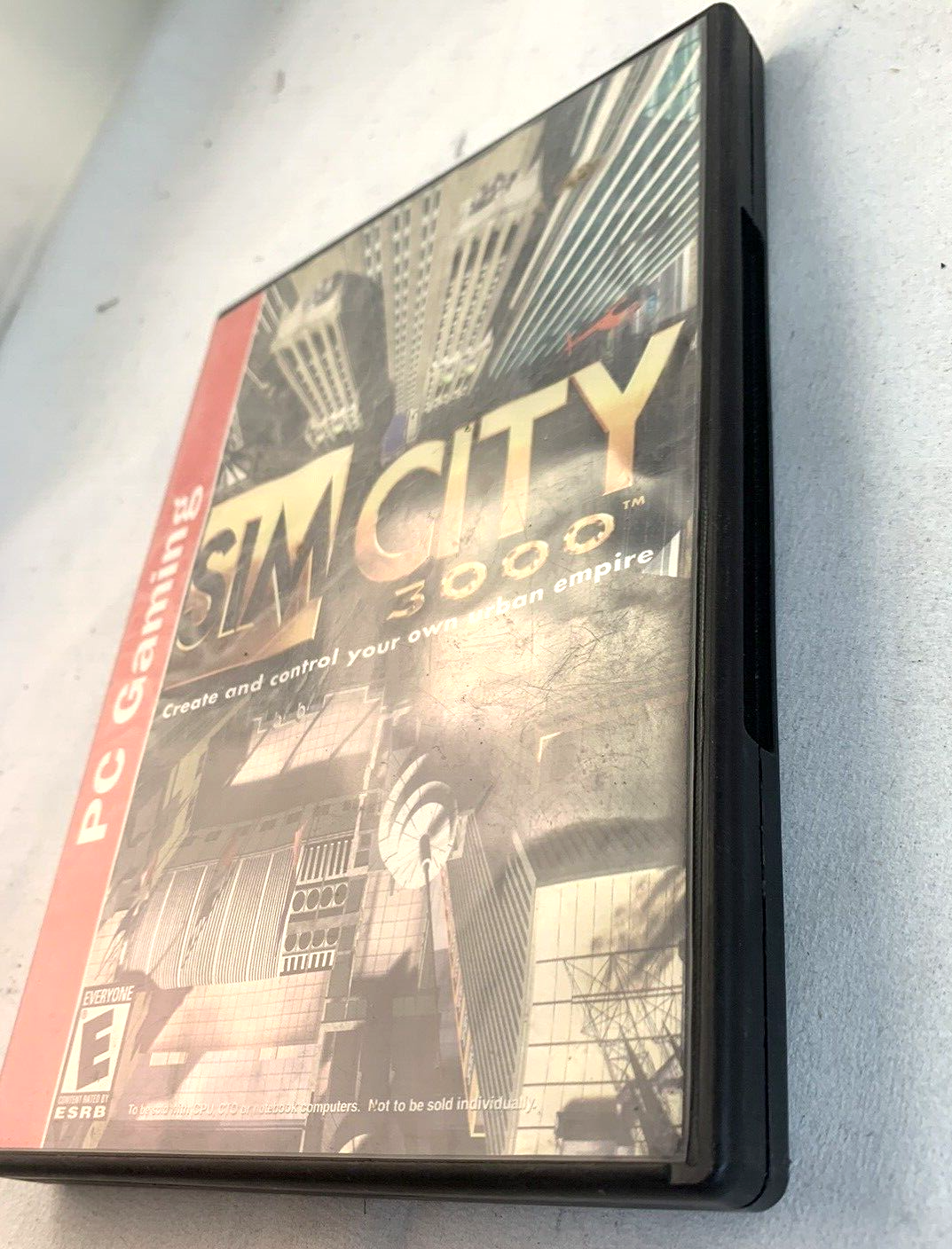 SimCity 3000 (PC, 1998) Game Case User Manual - Tested and Working