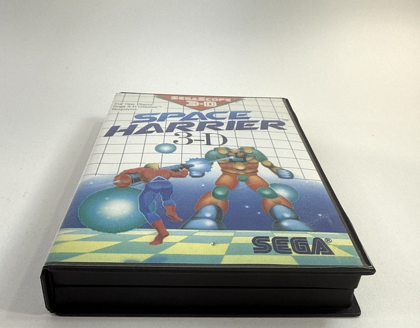Space Harrier 3-D (Sega Master System, 1988) Game and Case - Tested and Working