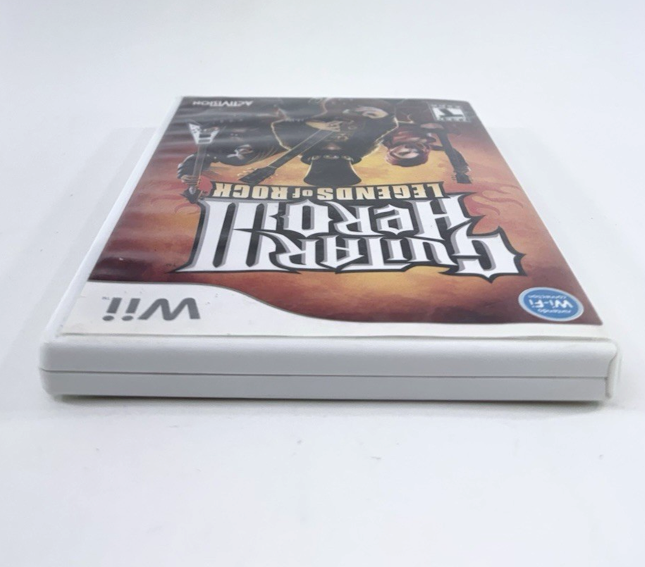 Guitar Hero 3 III Legends Of Rock (Wii, 2006) Game, Case, Manual - Tested