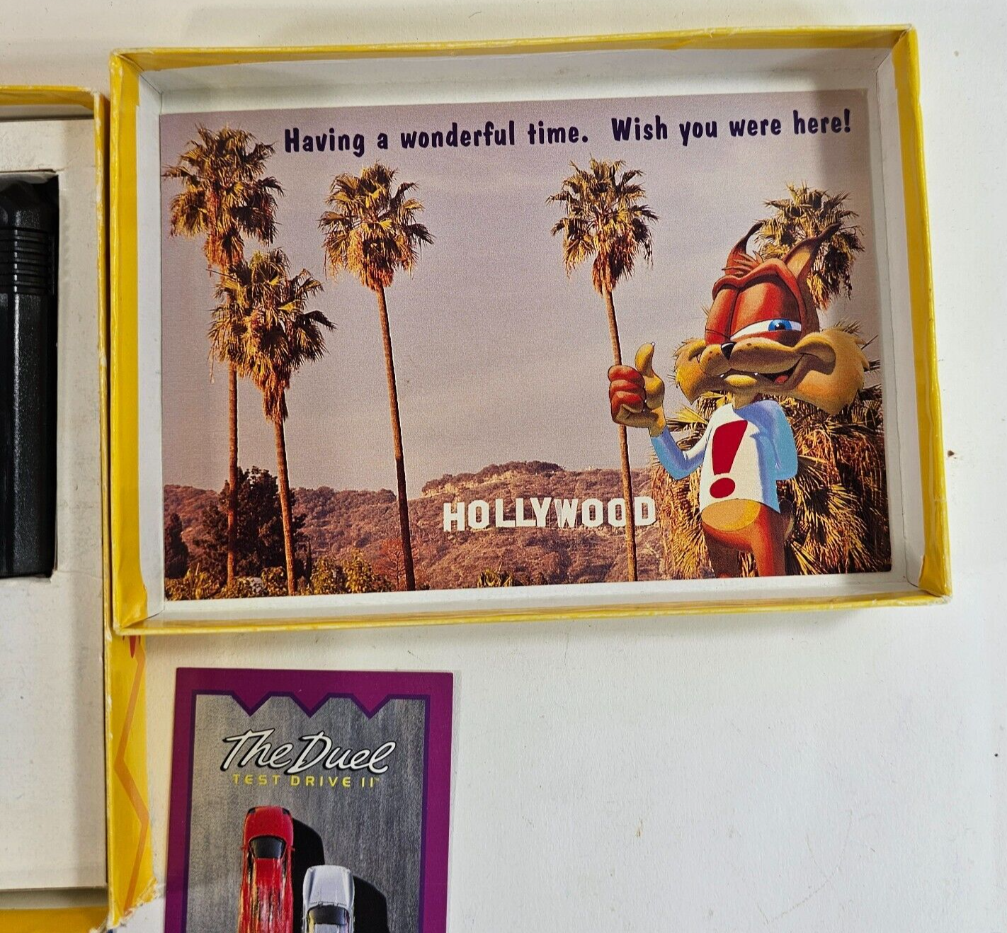 Bubsy (Sega Genesis, 1994) Game Box Manual Cards - Tested and Working