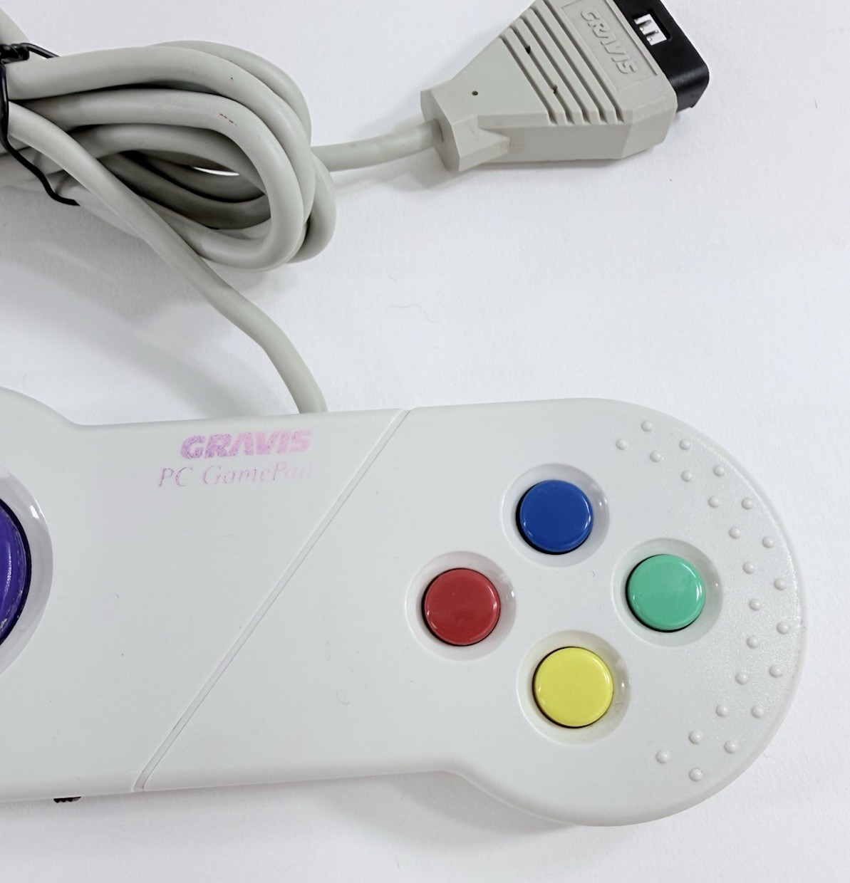 Gravis PC Gamepad 15-Pin Controller for Windows 95/98 - No Stick - Tested