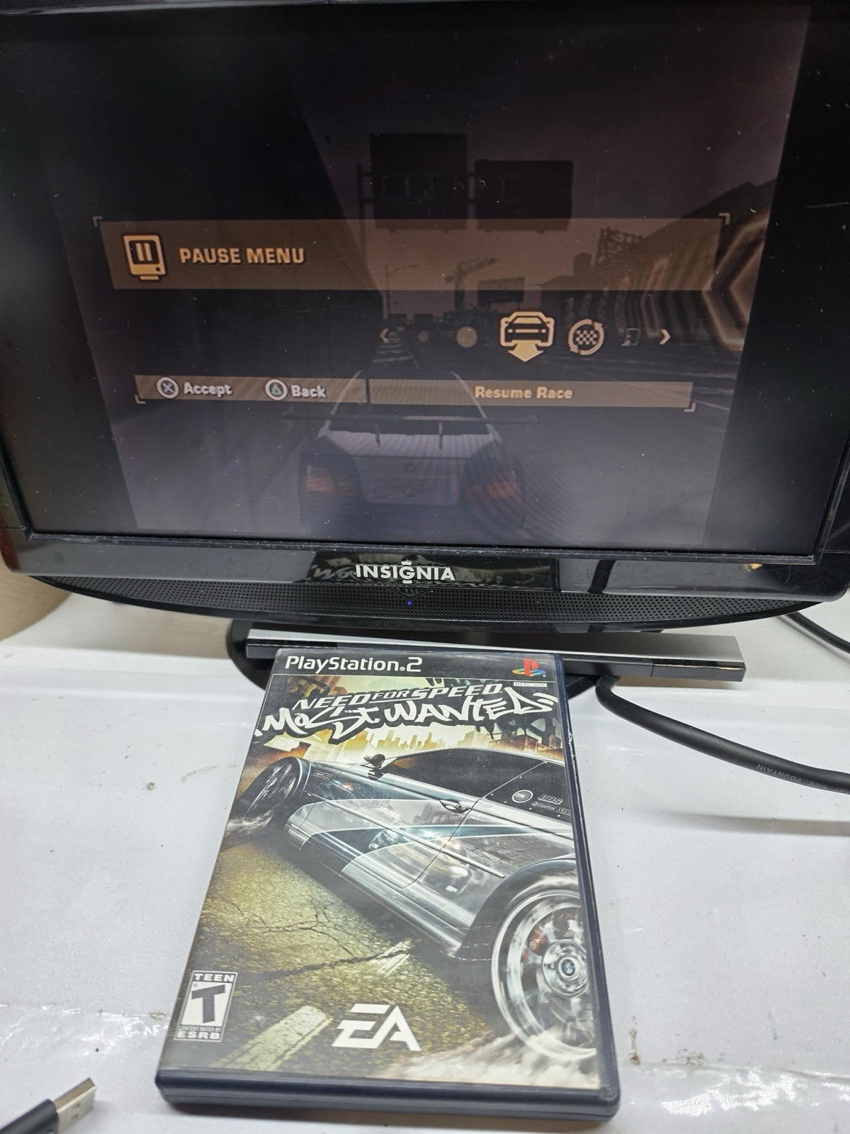 Need for Speed: Most Wanted (PlayStation 2, 2005) Game Case Manual - Tested