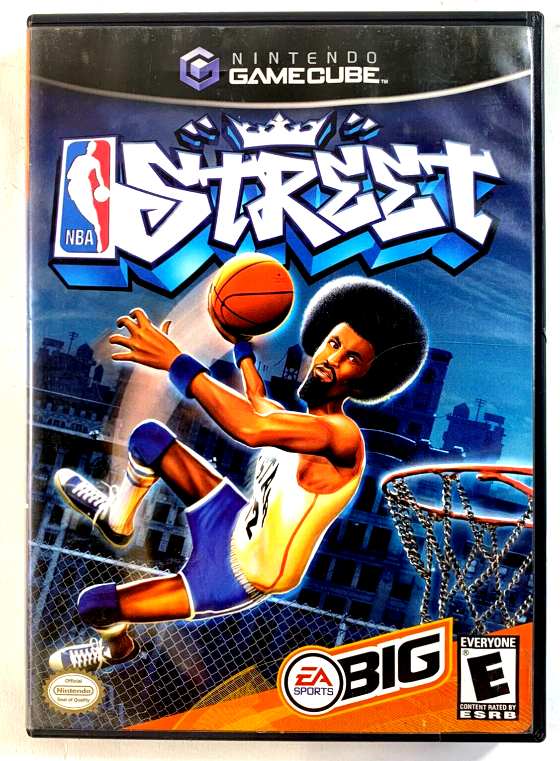 NBA Street (Nintendo Gamecube, 2001) Original Game Case and Artwork Only