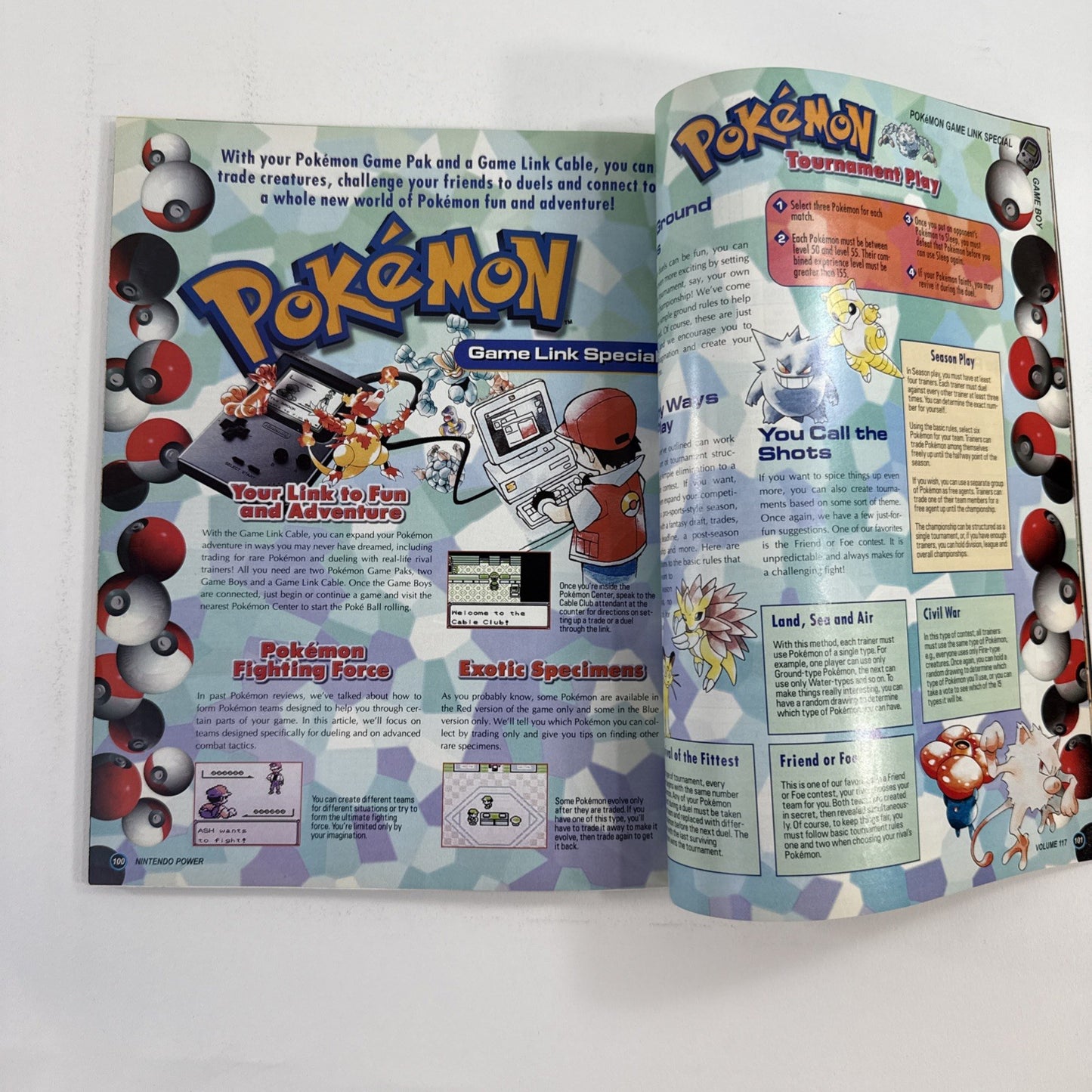 Nintendo Power Magazine Vol 117 Feb 1999 with Rampage 2 Poster and Inserts