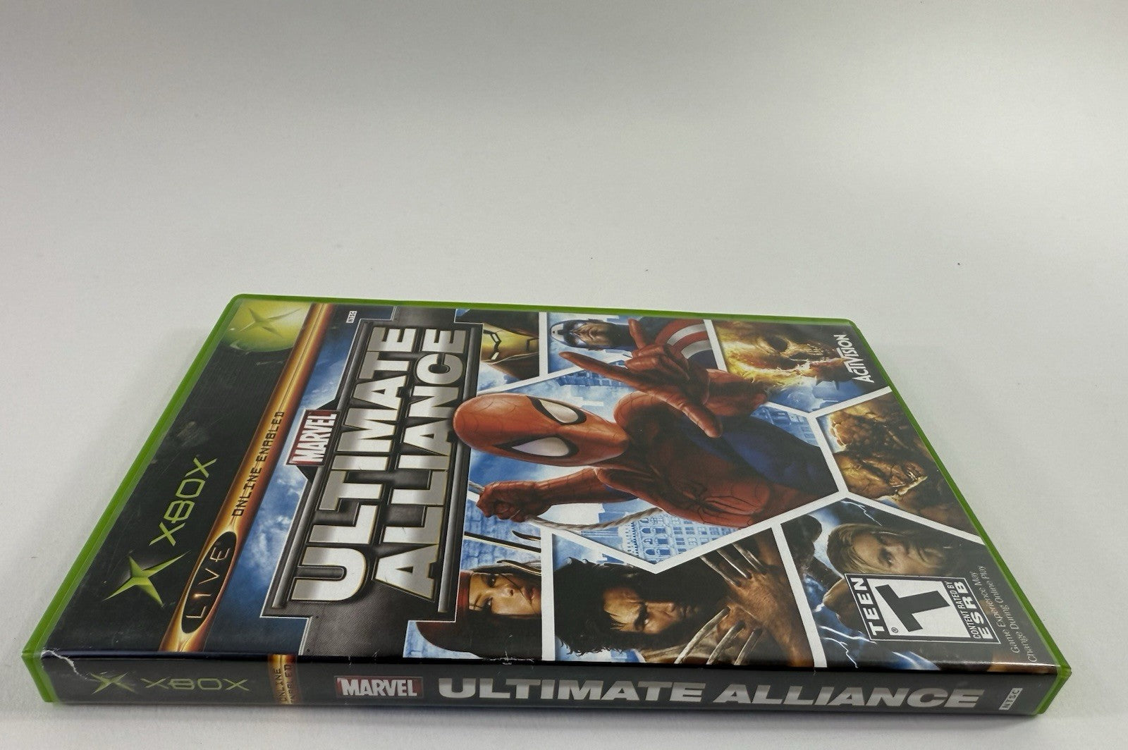 Marvel: Ultimate Alliance (Microsoft Xbox, 2006) Game Case Manual - Tested