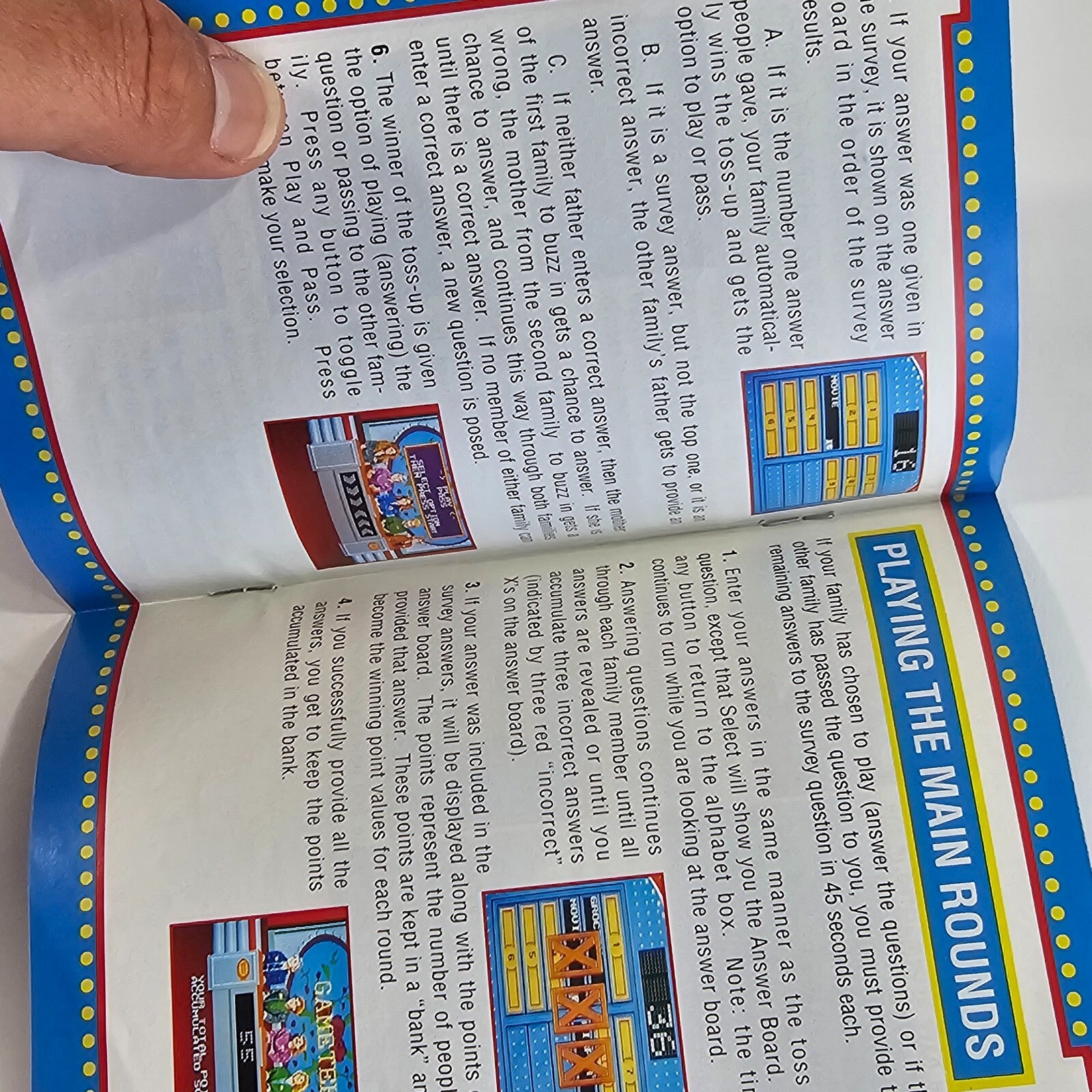 Family Feud (Super Nintendo Entertainment System, 1993) Game Box Manual - Tested