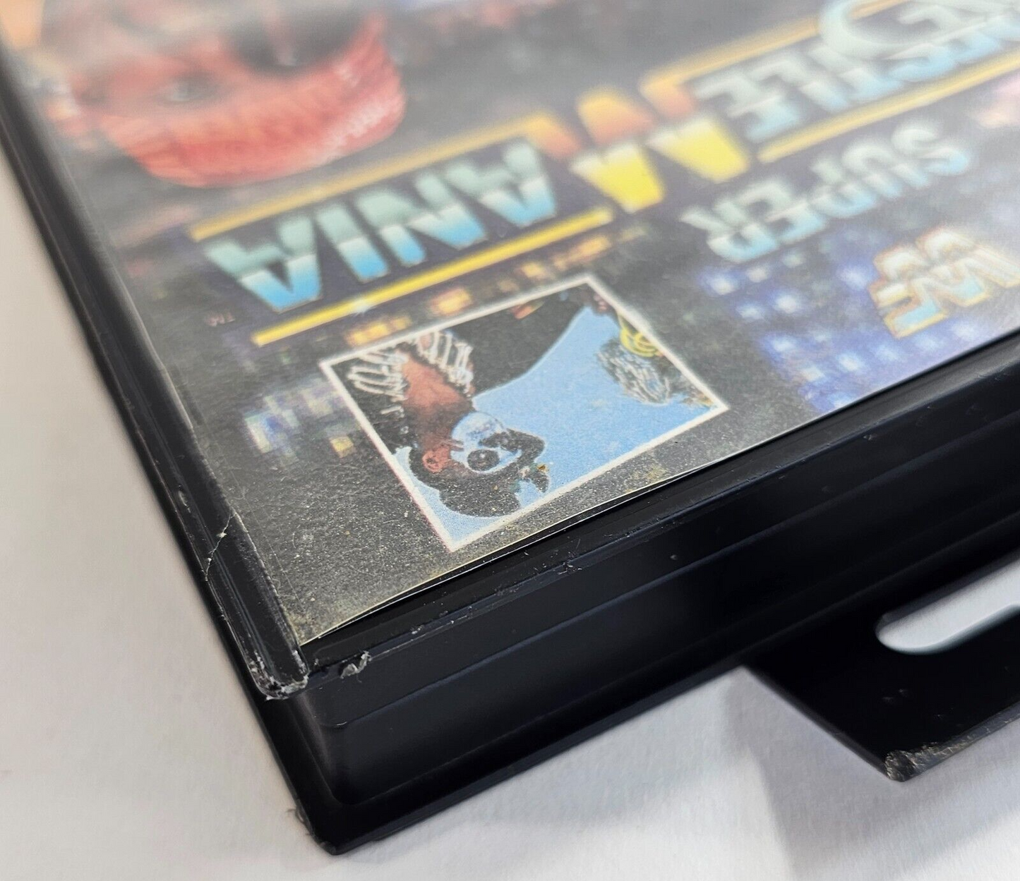 WWF Super WrestleMania (Sega Genesis, 1992) Game and Case - Tested and Working