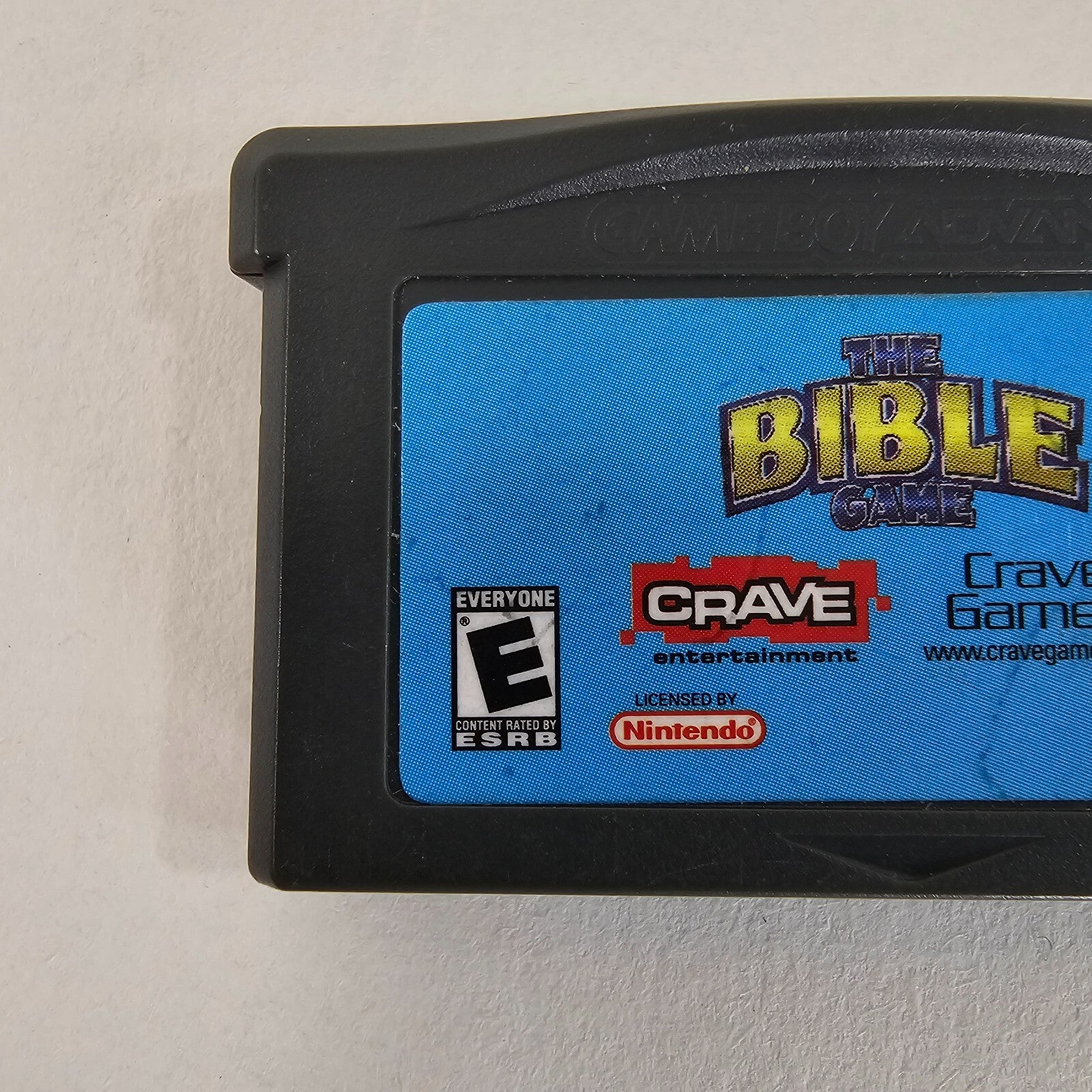 The Bible Game (Nintendo Gameboy Advance, 2005) Authentic Cartridge