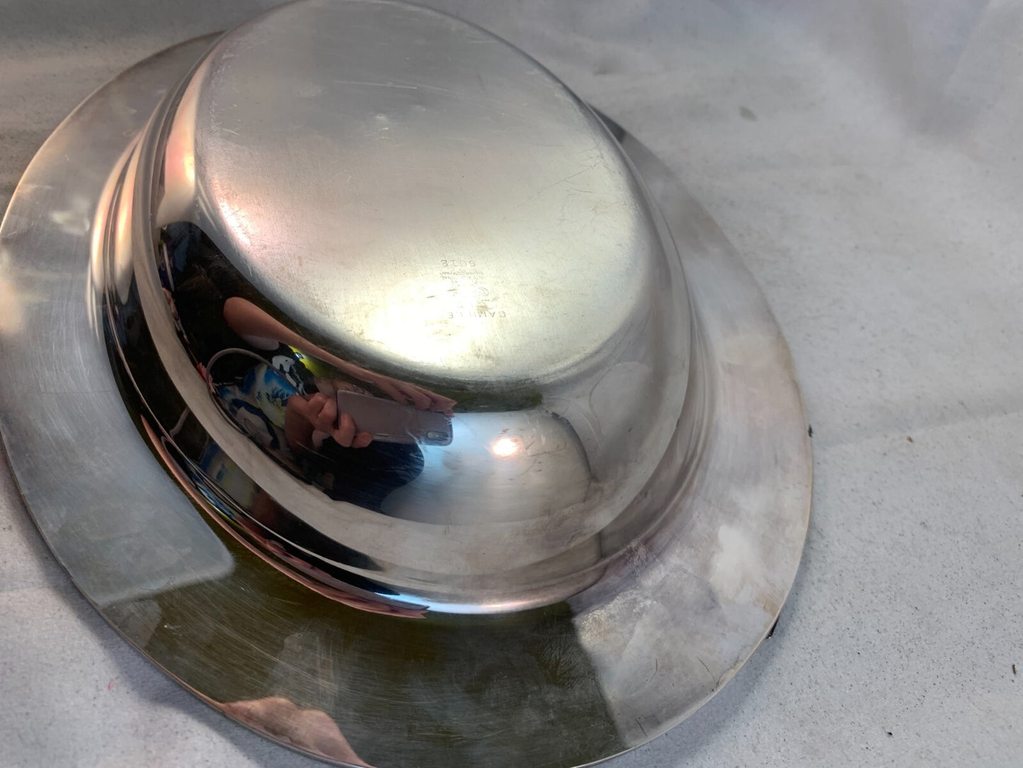 International Silver Company Camille 6012 Oval Divided Serving Dish