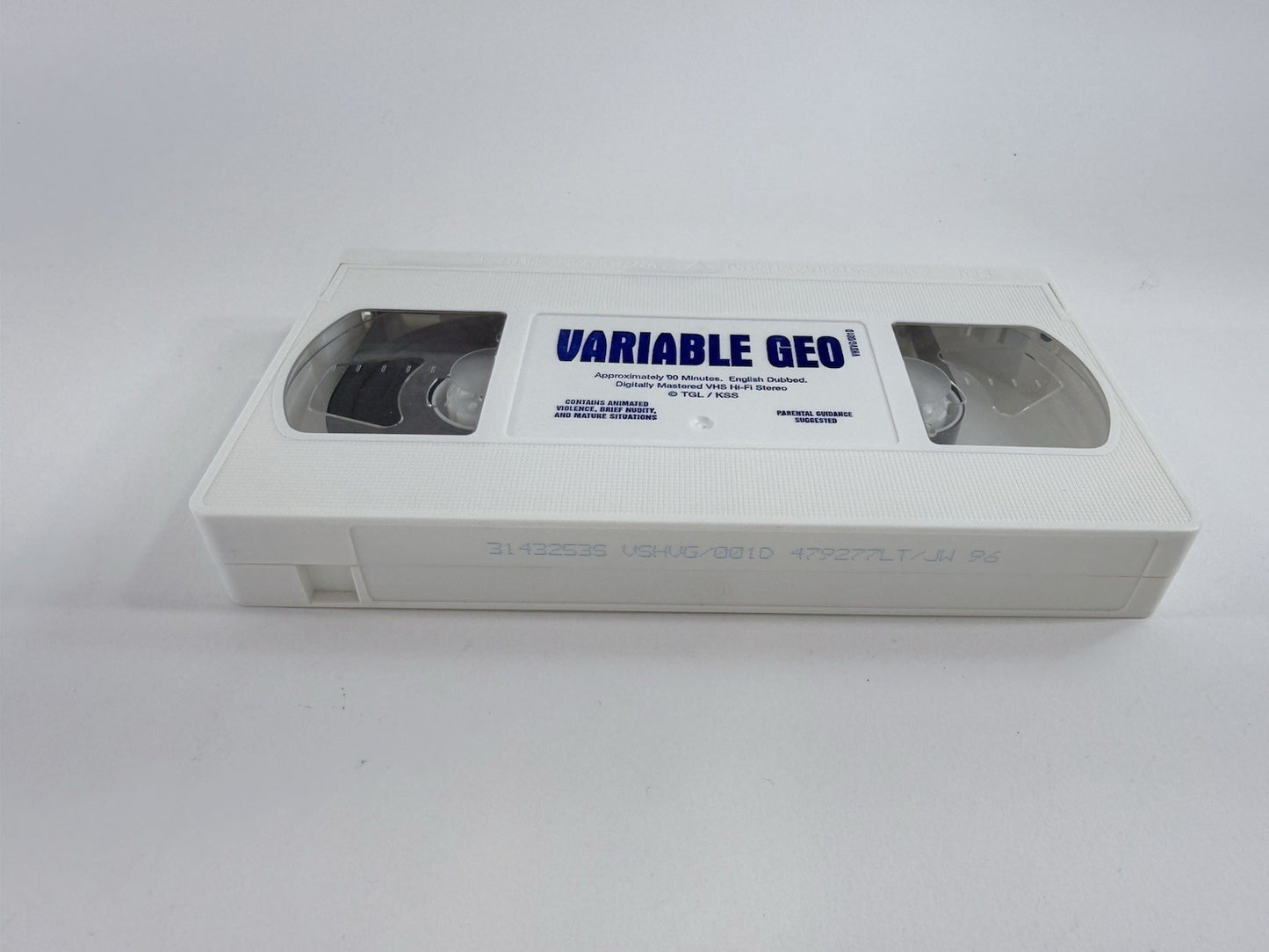 Variable Geo (VHS, 1999) ADV Films English-Dubbed Anime- Tested and Working